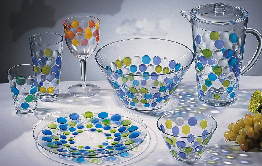 acrylic table ware